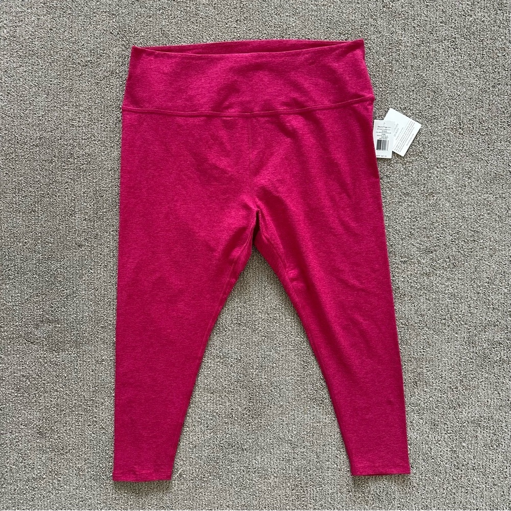 Beyond Yoga Spacedye Caught In The Midi High Waisted Legging Size 4X